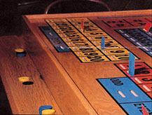 Original rectangular Minnesota Tri-Wheel® gaming table